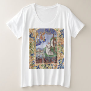 Ilustración medieval de San Bernardo de Clairvaux