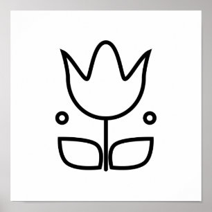 Ilustracion Minimalista de Arte Popular Escandinav