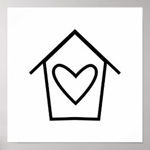 Ilustracion Minimalista de Arte Popular Escandinav