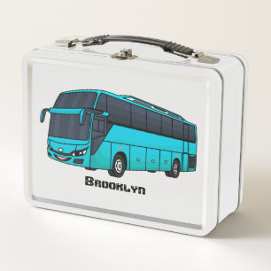 Ilustracion moderno de personalizado de autobús de