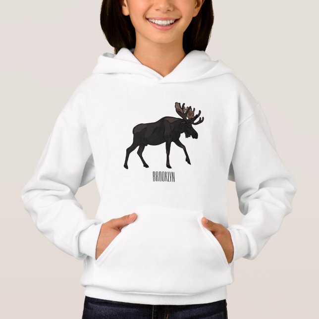 Ilustracion Moose personalizado (Anverso)