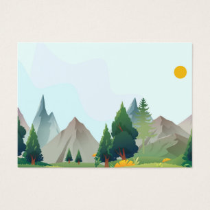 Ilustracion paisajístico