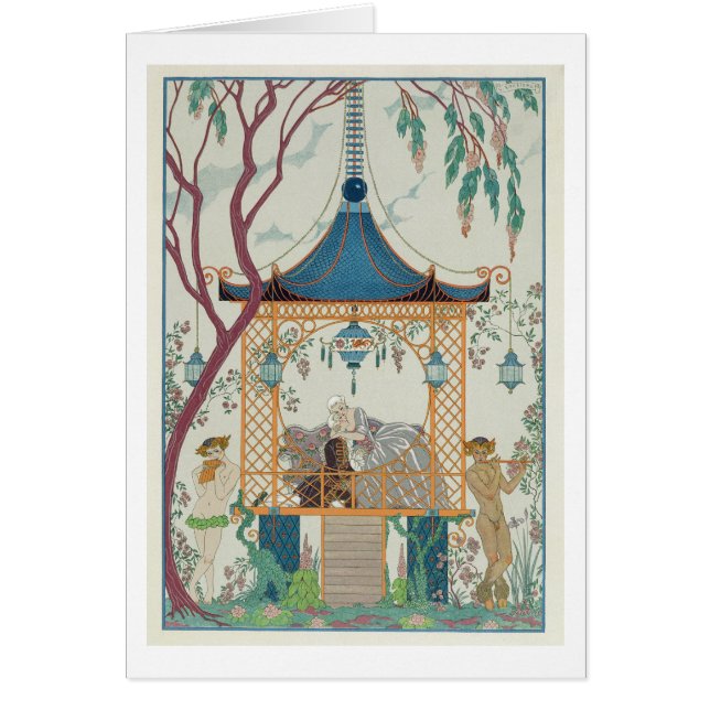 Ilustracion para los "Fetes Galantes" por Paul (Frente)