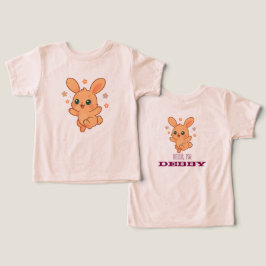 Ilustración personalizada de animal bebé conejo Su
