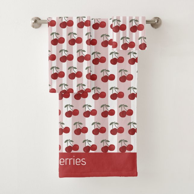 Ilustración Personalizada de Dos Cerezas Rojas (In situ)