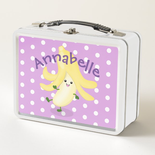 Ilustracion personalizado bananero de Cute kawaii (Anverso)