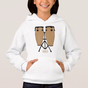 Ilustracion personalizado Bongo drum