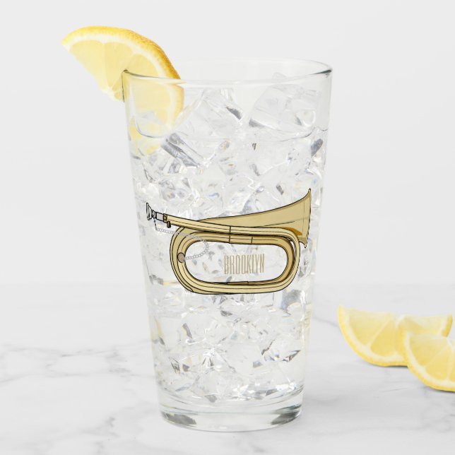 Ilustracion personalizado Bugle (Anverso (hielo))