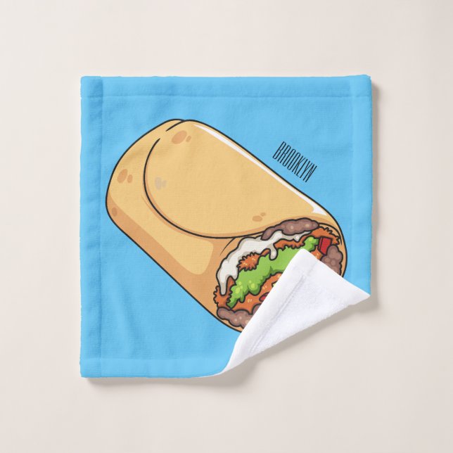 Ilustracion personalizado Burrito (Toallita)