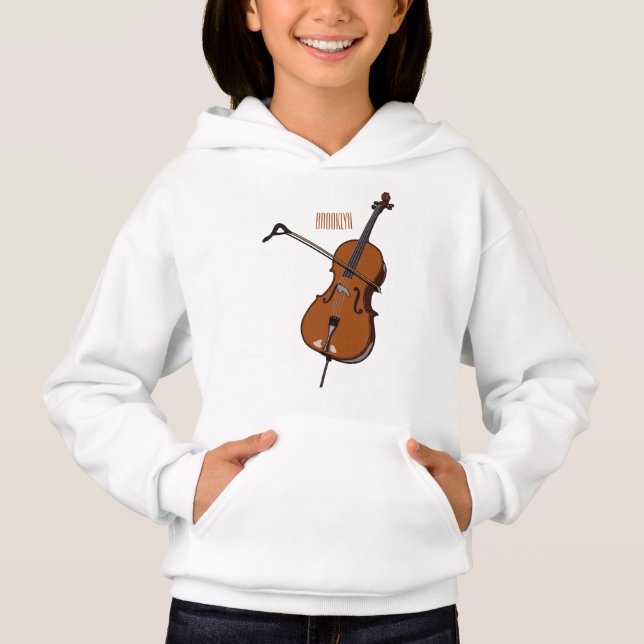Ilustracion personalizado Cello (Anverso)