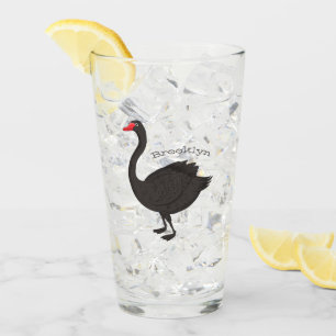 Ilustracion personalizado cisne negro