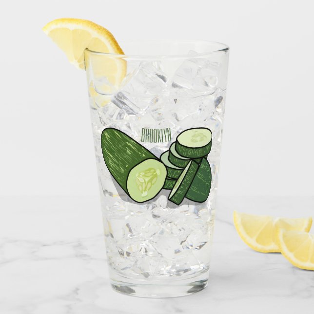 Ilustracion personalizado Cucumber (Anverso (hielo))