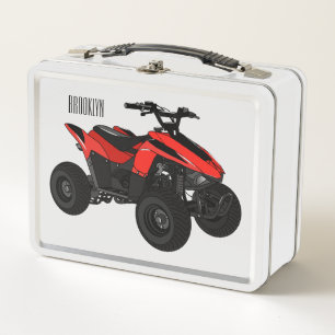 Ilustracion personalizado de atv de cuatro bicicle