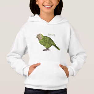 Ilustracion personalizado de aves Kakapo