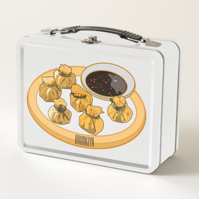 Ilustracion personalizado de bolso de camarón tail (Anverso)