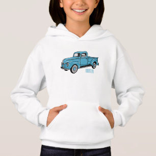 Ilustracion personalizado de camioneta clásica