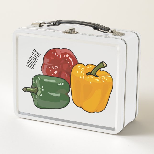 Ilustracion personalizado de Capsicum (Anverso)