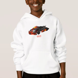 Ilustracion personalizado de carreras de Kart