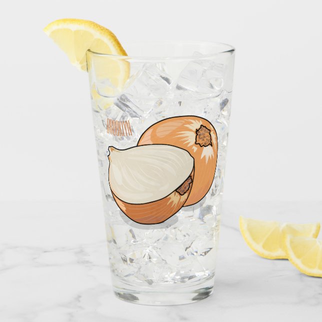 Ilustracion personalizado de cebolla (Anverso (hielo))