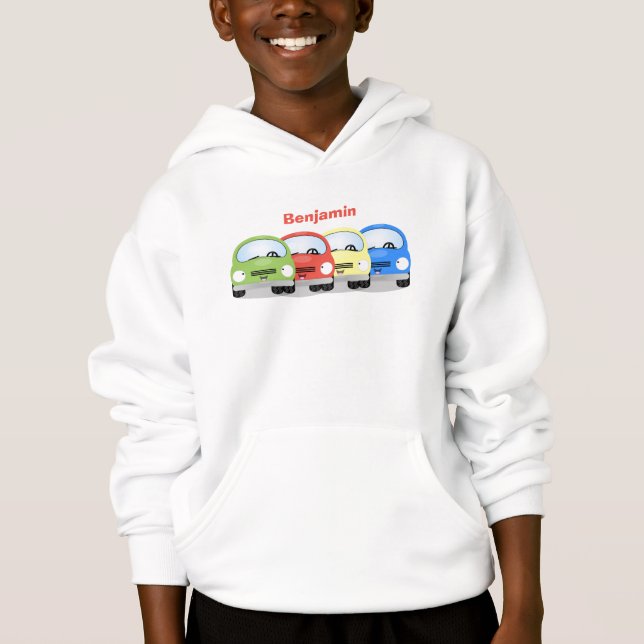 Ilustracion personalizado de coches Cute kawaii (Anverso)