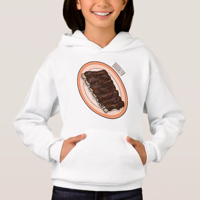 Ilustracion personalizado de costillas cortas (Anverso)