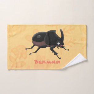 Ilustracion personalizado de escarabajo rinoceront