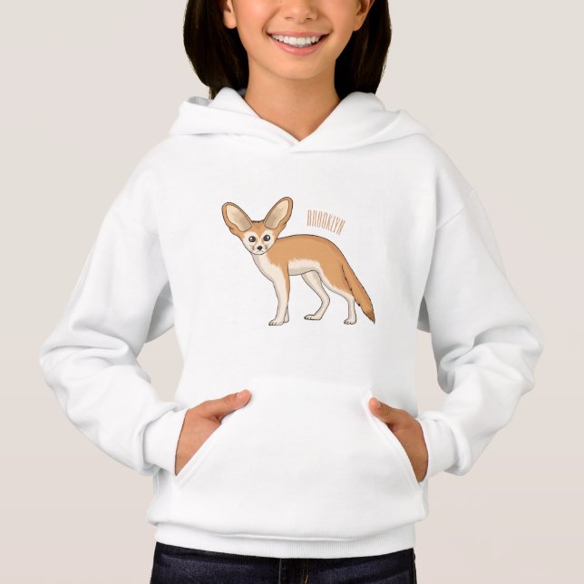 Ilustracion personalizado de Fennec fox (Anverso)