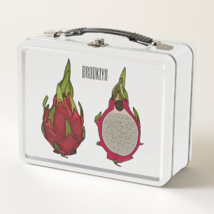 Ilustracion personalizado de fruta dragón