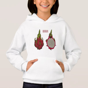 Ilustracion personalizado de fruta dragón