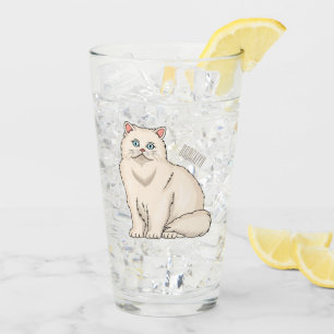 Ilustracion personalizado de gato persa