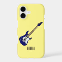 Ilustracion personalizado de guitarra eléctrica