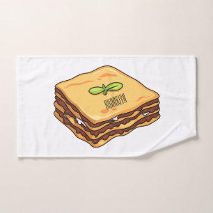 Ilustracion personalizado de Lasagna