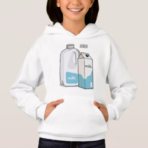 Ilustracion personalizado de leche