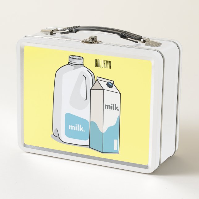 Ilustracion personalizado de leche (Anverso)