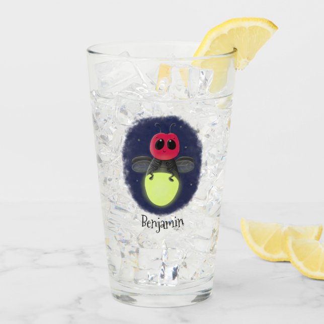 Ilustracion personalizado de luciérnaga de bichos  (Reverso (hielo))