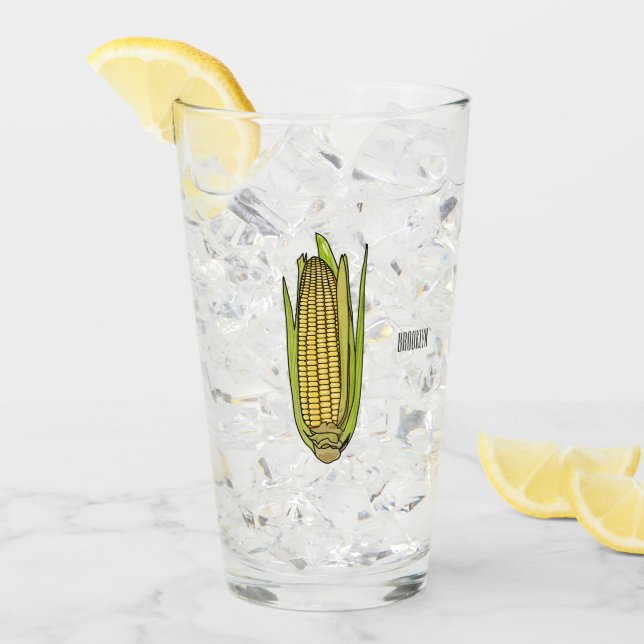 Ilustracion personalizado de maíz (Anverso (hielo))