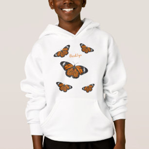 Ilustracion personalizado de mariposa monarca