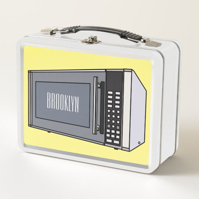 Ilustracion personalizado de microondas (Anverso)