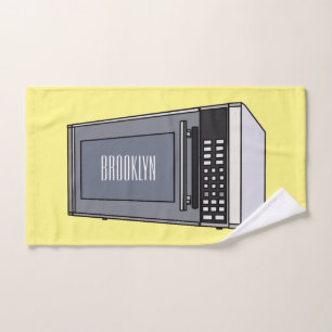 Ilustracion personalizado de microondas