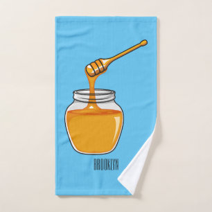 Ilustracion personalizado de miel
