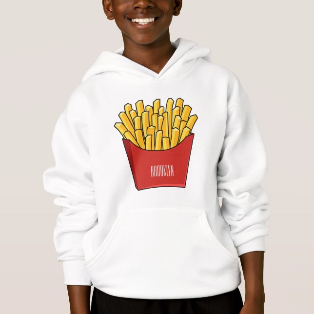 Ilustracion personalizado de patatas fritas (Anverso)