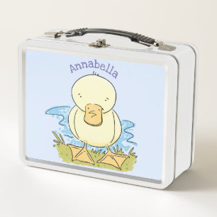 Ilustracion personalizado de pato amarillo