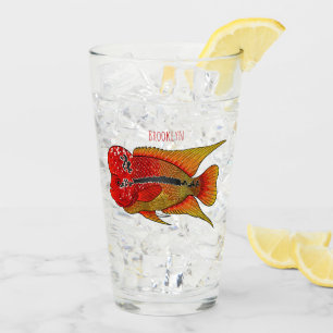 Ilustracion personalizado de peces cíclicos de cue