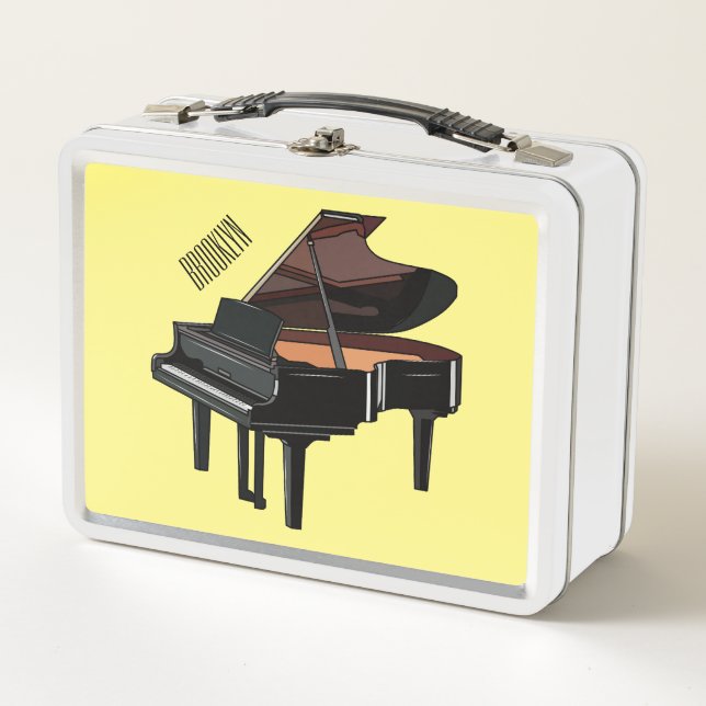 Ilustracion personalizado de piano (Anverso)