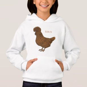 Ilustracion personalizado de pollo polaco Chamois