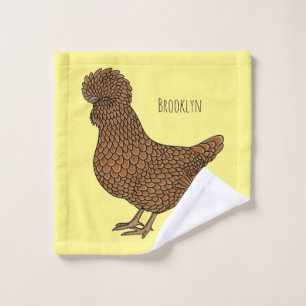 Ilustracion personalizado de pollo polaco Chamois