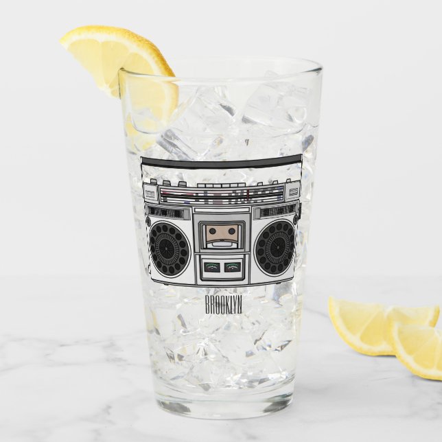 Ilustracion personalizado de radio (Anverso (hielo))