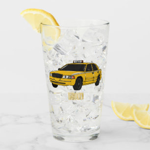 Ilustracion personalizado de taxi