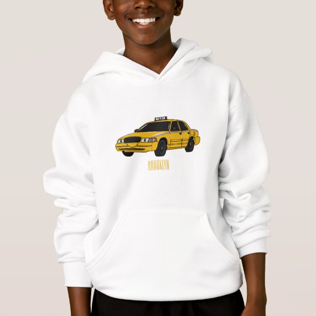 Ilustracion personalizado de taxi (Anverso)