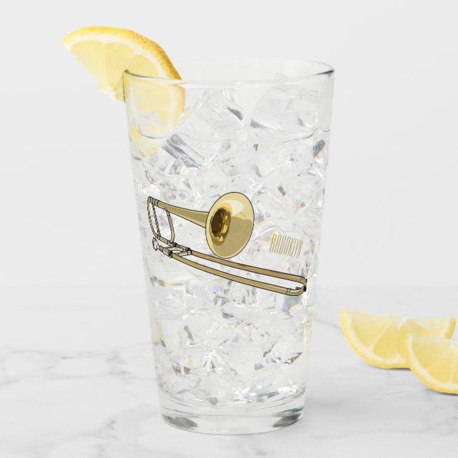 Ilustracion personalizado de Trombone (Anverso (hielo))